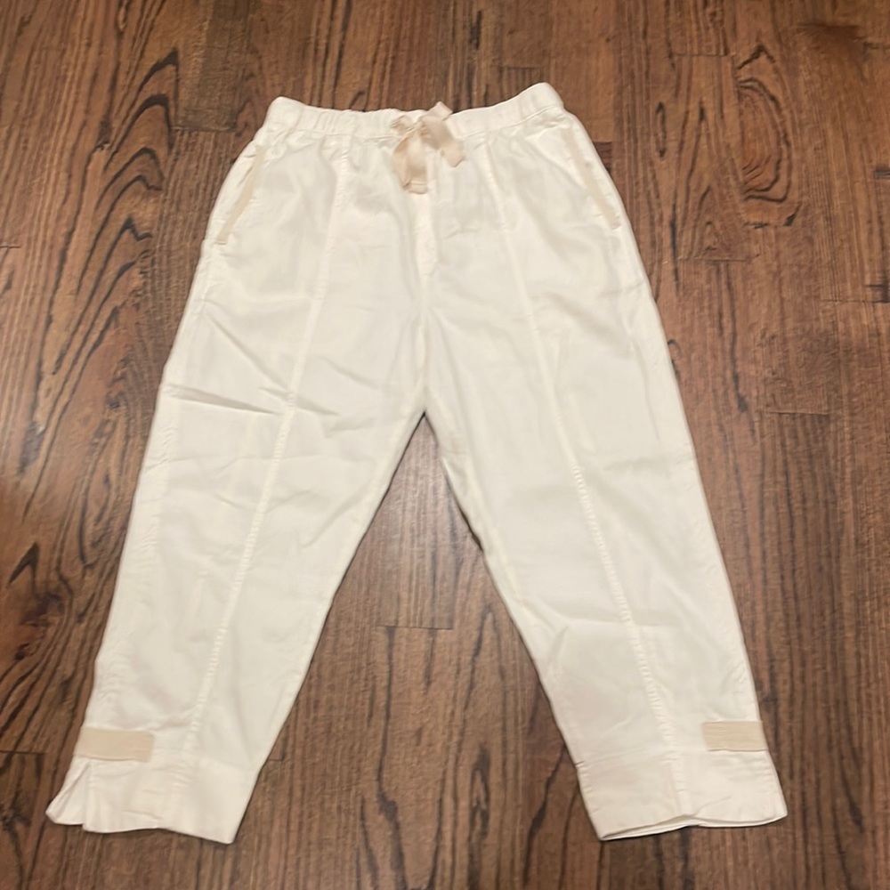 ZARA Cargo Pants Creamy Off-White SIZE L |